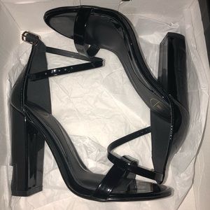 Black heels